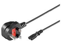 MicroConnect UK - C7-virtakaapeli, 1,8 m (PE090718)