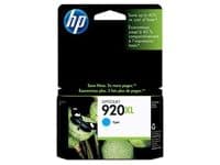 HP 920XL - Høy ytelse - cyan - original - blekkpatron - for Officejet 6500, 6500 E709a, 6500 E709c, 6500A, 6500A E710a, 7500A