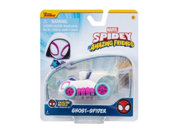 SPIDEY AMAZING METALS CAR ASS - assorted