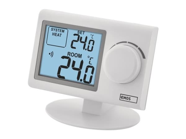 Emos P5614, 868 MHz, Hvit, LCD, Batteri, AAA, 1,5 V