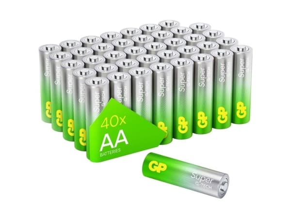 GP Super Alkaline - Batteri 20 x - alkaliskt