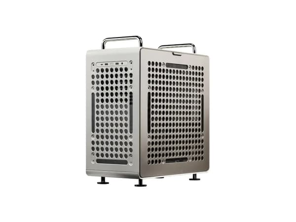 Cooler Master chassi QUBE 540, ATX, Průhledná bočnice, 1x120mm fläkt, Šedá