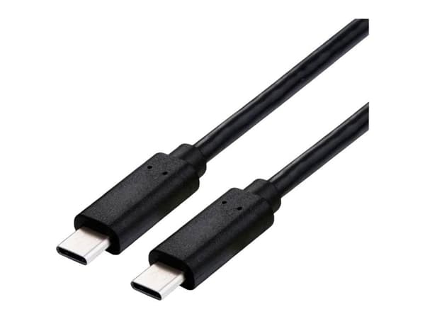 Value 11.99.9082, 1 m, USB C, USB C, USB4 Gen 3x2, Svart