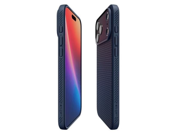 Spigen Liquid Air-deksel til iPhone 17 Pro Max - blå