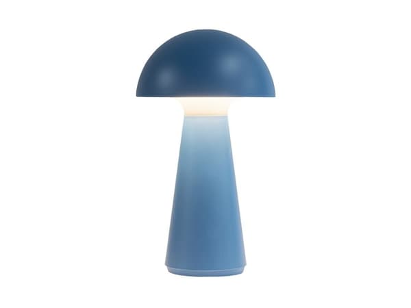 Sirius Sam Genopladelig Lampe - Blå - H 28 cm