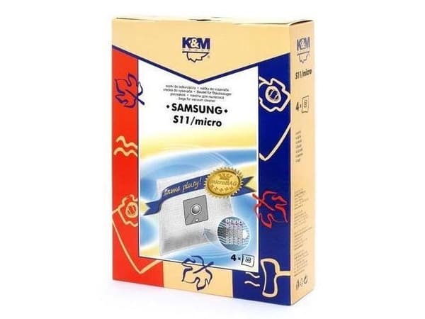 K&M dammsugarpåsar K&M S11 Micro, 4 st