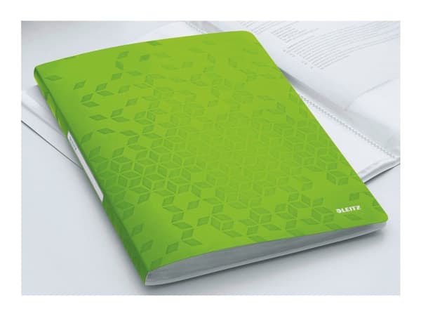 Näyttökirja Leitz WOW PP 40 taskua vihreä - (10 kpl)