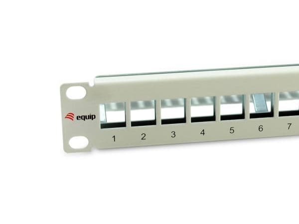 Equip 769330, Keystone, Grå, Metall, Stativmontering, 1U, RoHS