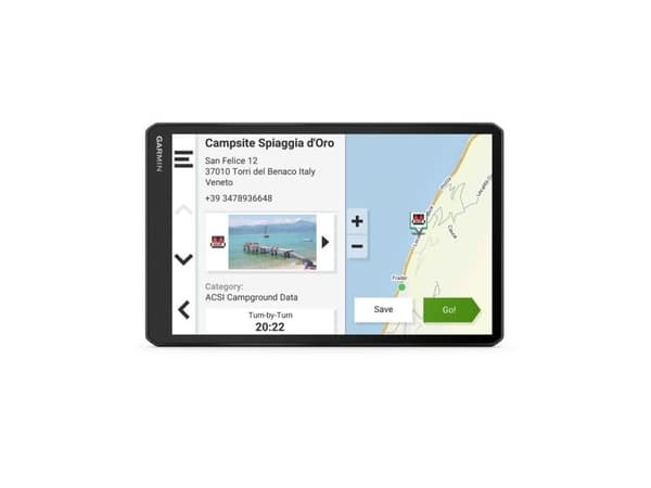 Garmin Camper 795 - Bil bredbild