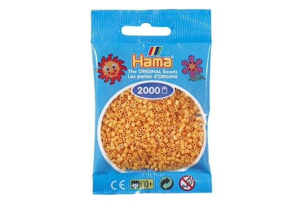 Hama mini perler 2000 stk Peter Plys gul