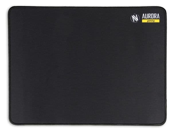 iBox Aurora MPG3, Sort, Monokromatisk, Lerret, Gummi, Musematte til gaming