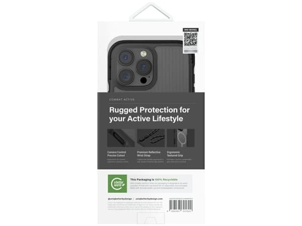 Uniq Combat Active Magclick Charging Case for iPhone 16 Pro Max - Black