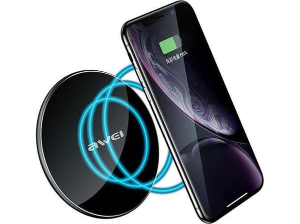 AWEI trådløs lader W810W svart
