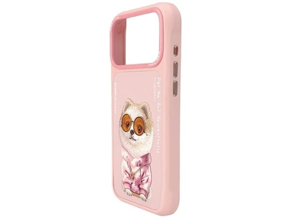 Nimmy Glasses Cool-etui til iPhone 17 Pro Max - rosa