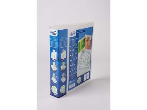 Indstiksringbind Elba MaxiVision A4 25mm, transparent - (10 stk.)