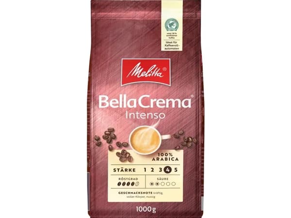 Melitta BellaCrema Intenso Kaffebønner - 1000 g.