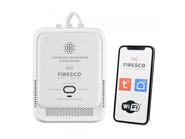 Gassensor LPG Firesco JY-ZL2010W WiFi Tuya