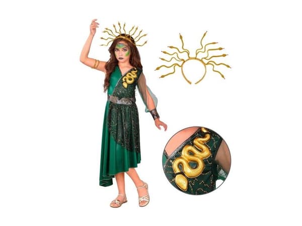 Medusa kostume til piger