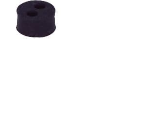 JACOB Multipakning Perfect PG16 til kabel Ø2x6mm gummi, sort