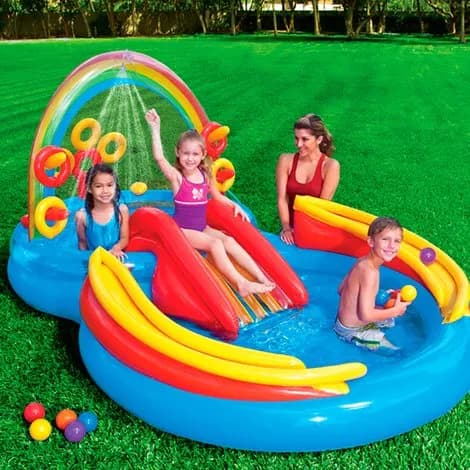 INTEX Rainbow Ring Play Center