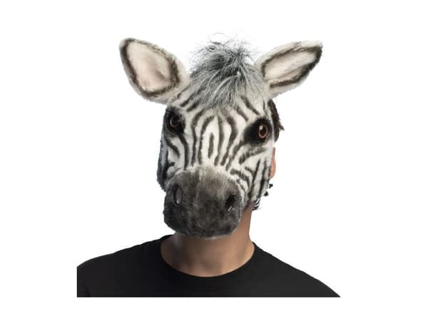 Zebra maske voksen