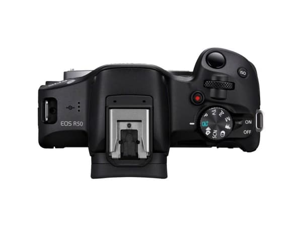 Canon EOS R50 systemkamera + 18-45 mm objektiv Vlogger Kit