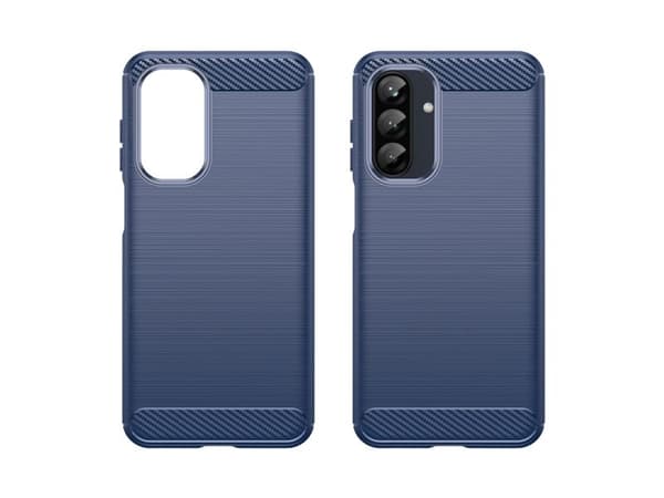 Kolfiberskal till Samsung Galaxy A26 - blå