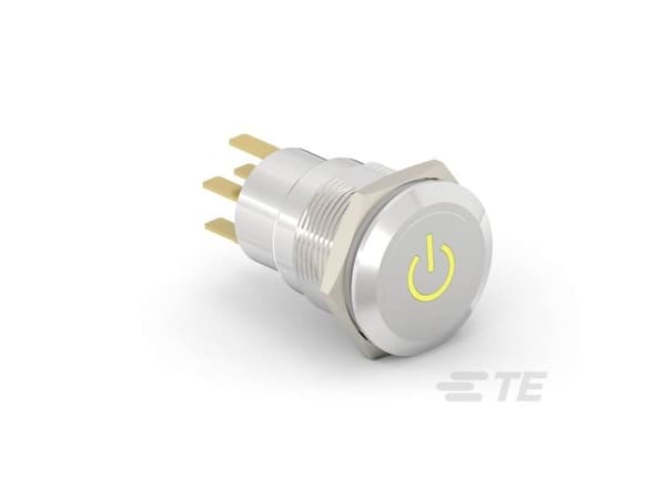 TE Connectivity 7-2213766-0 TE AMP belyst tryckknapp 1 st bricka