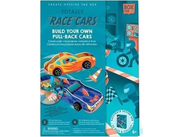 Box Candiy kreativt sett pull back-racere 2 stk
