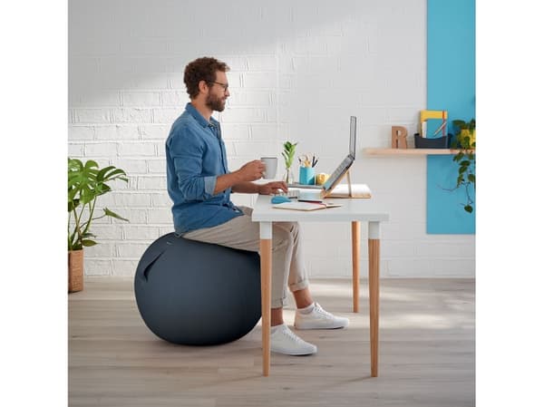 Ergonomisk balancebold Leitz Cosy grå