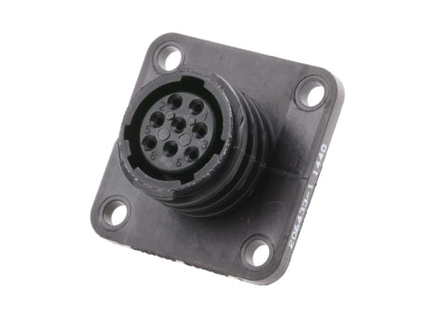 TE Connectivity Circular Connector, 8 Contacts, Panel Mount, Socket, Female, CPC Series 2 Series
