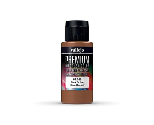 Premium färg mörkockra 60 ml