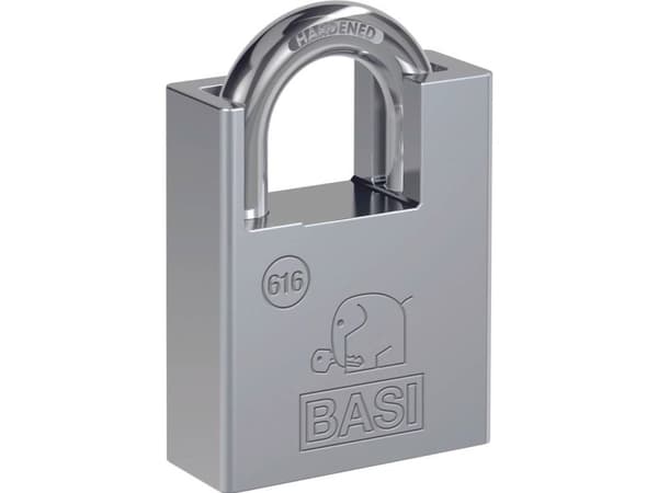 Basi 6160-6000 Hänglås 60 mm olika silver nyckellås