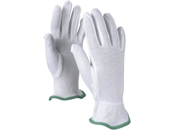 Jerseyhandske Basic 13002 vit stl. 9