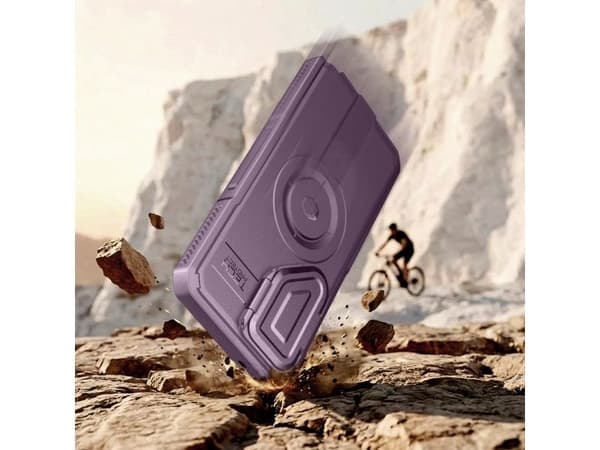 Tech-Protect Kevlar MagSafe 2-set etui til Samsung Galaxy S26 Ultra - sort