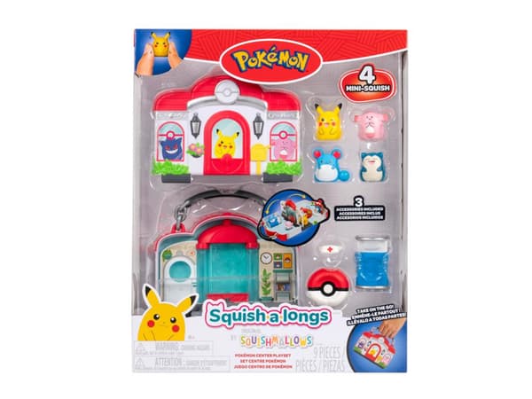 SQUISHALONGS POKEMON CENTER lekset
