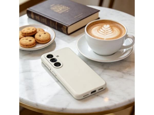 Tech-Protect Silicone MagSafe Case for Samsung Galaxy S26+ - Beige