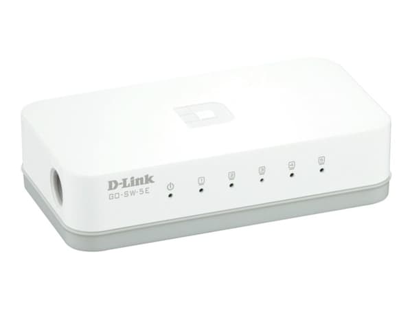 D-Link GO-SW-5E/E, Hallitsematon, Fast Ethernet (10/100), Täysin kaksipuolinen