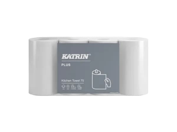 Keittiörulla Katrin 225960 Plus "Kitchen 75", 32 rullan pakkaus