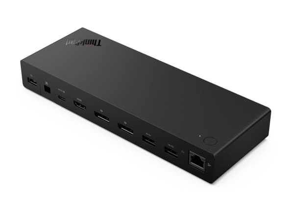 Lenovo ThinkPad Thunderbolt 4 Smart Dock Gen2 7500, Langallinen, Thunderbolt 4, 100 W, 2500 Mbit/s, musta, Eclipse Black