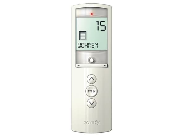Somfy 1811020, Smart hemenhet, Tryckknappar, Inbyggd display, Vit
