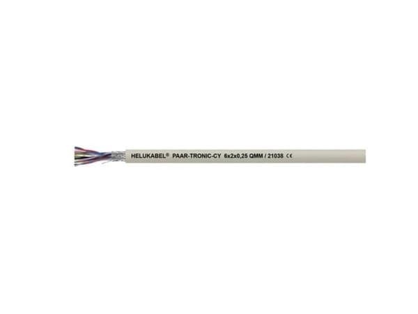 Helukapel 17054-100 Datakaapeli 2 x 2 x 1,5 mm² Grå 100 m