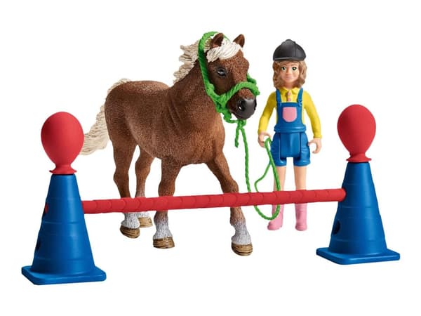 Schleich Farm World - Pony Fortitude Training - Poni Fortitude Training