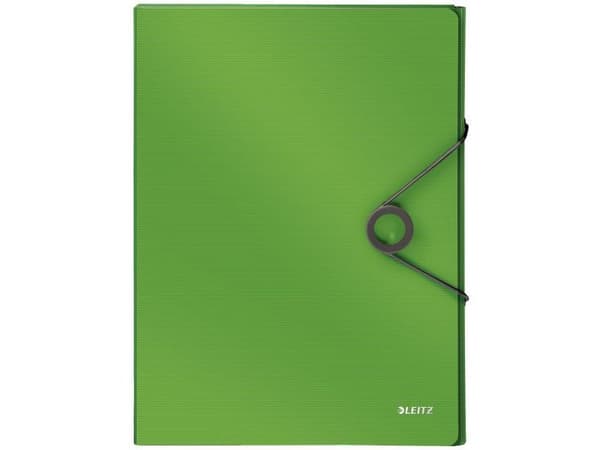 Leitz Solid - Boxfil - ryggbredd: 30 mm - för A4 (210 x 297 mm) - kapacitet: 250 ark - grön