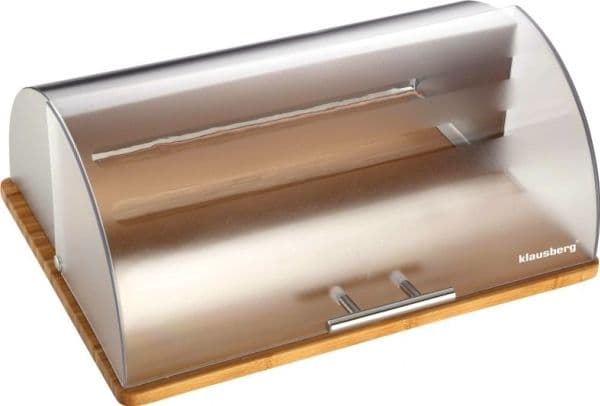 Klausberg brödbox bambu/stål (KB-7096)