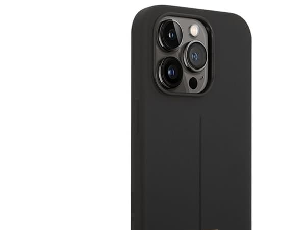 Guess GUHCP14LSLTGK hardcase Silikone Trekant til iPhone 14 Pro 6,1" - sortere/sortere