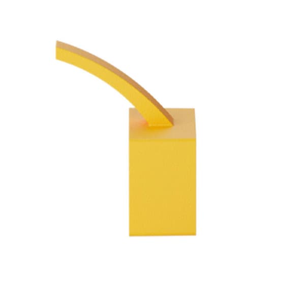 Klipsit Slim &amp; Bendable-sarjaan 20 kpl keltainen