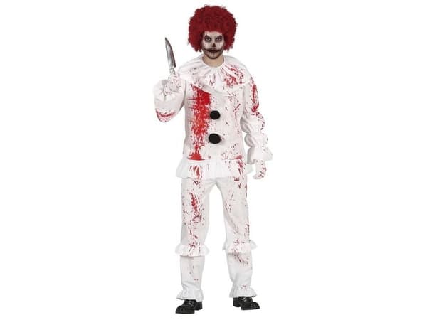 Blodig clownkostym