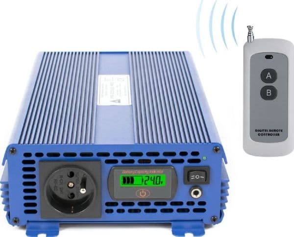Azo sinusomvandlare 24V/230V ECO MODE IPS-2000S PRO 2000W