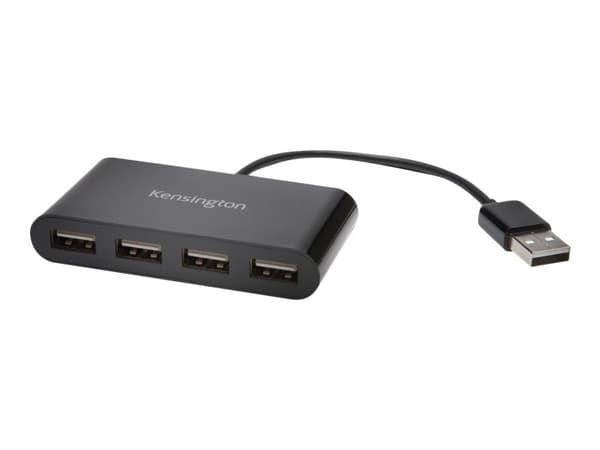 Kensington - Hub - 4 x USB 2.0 - stasjonær
